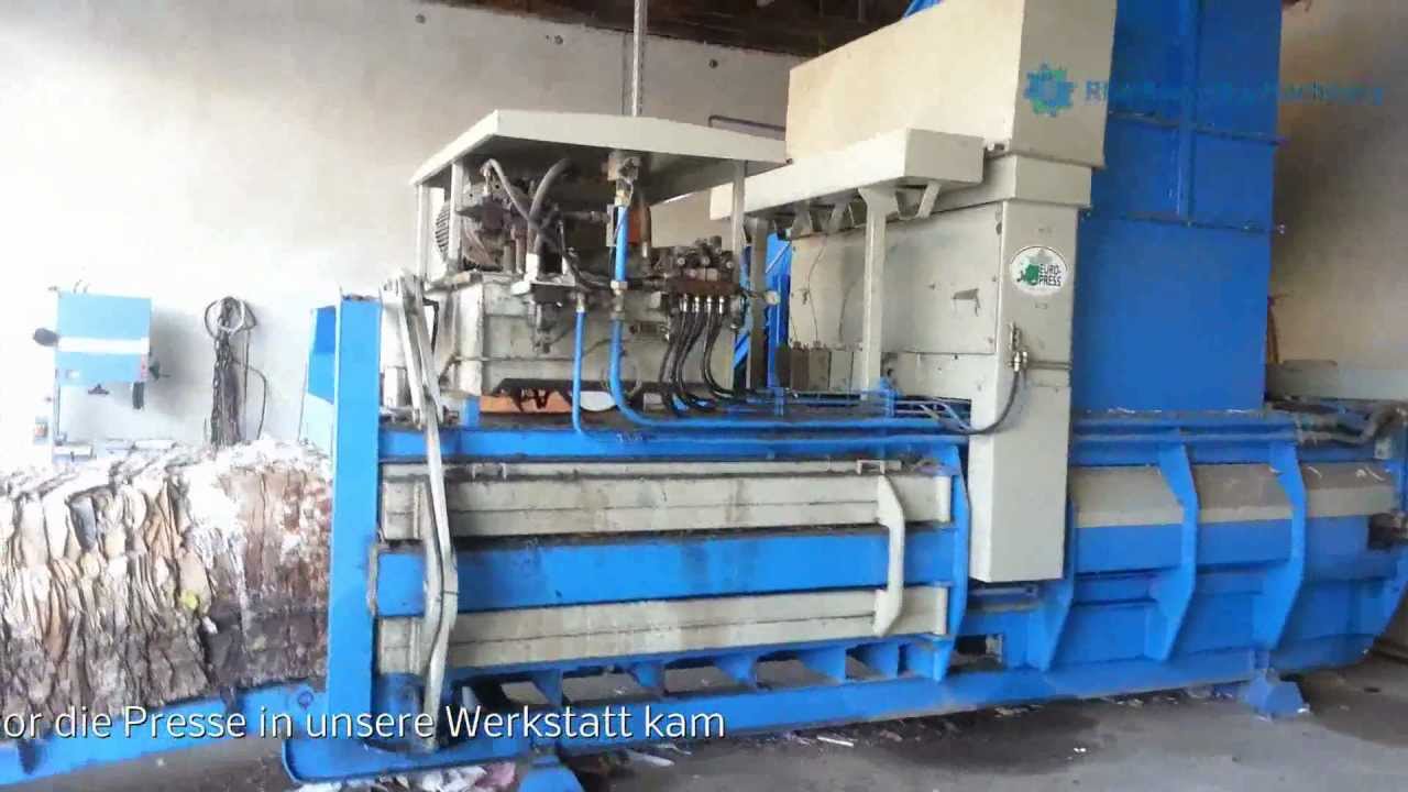 Europress Kanalballenpresse 5000V5