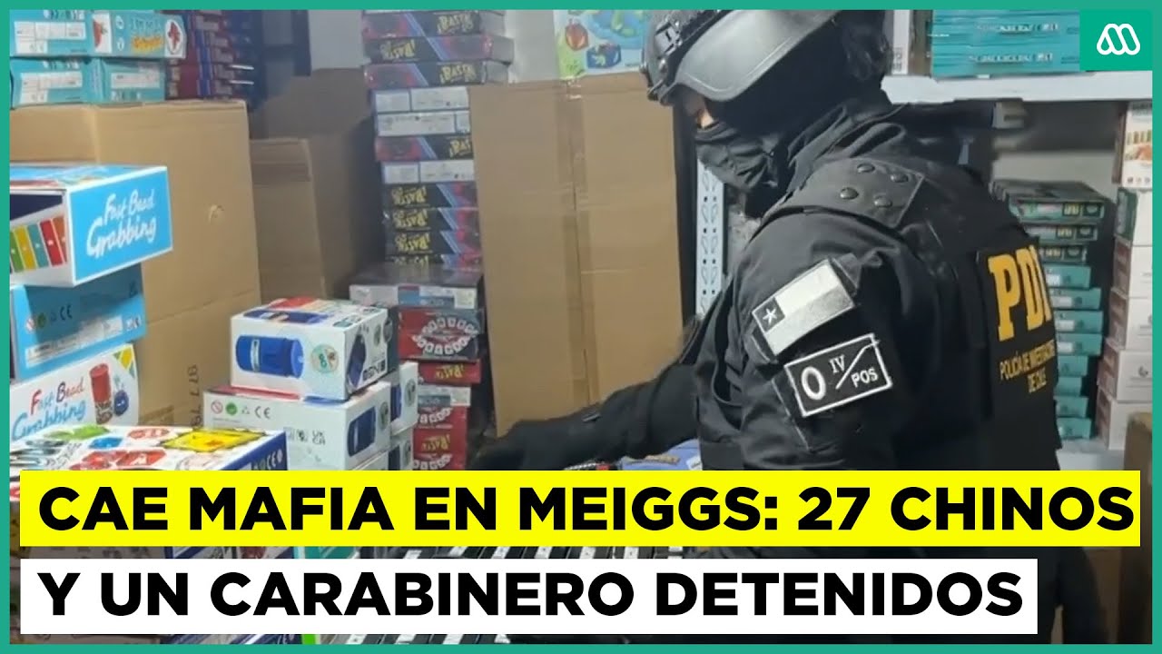 Cae la 'mafia china' de Meiggs: se decomisaron $600 millones en efectivo