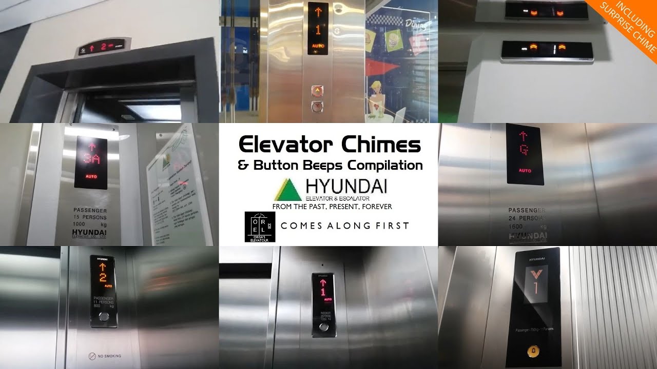 Orisa's Elevatour - Elevator Chime & Sound Effects Compilation (Hyundai)