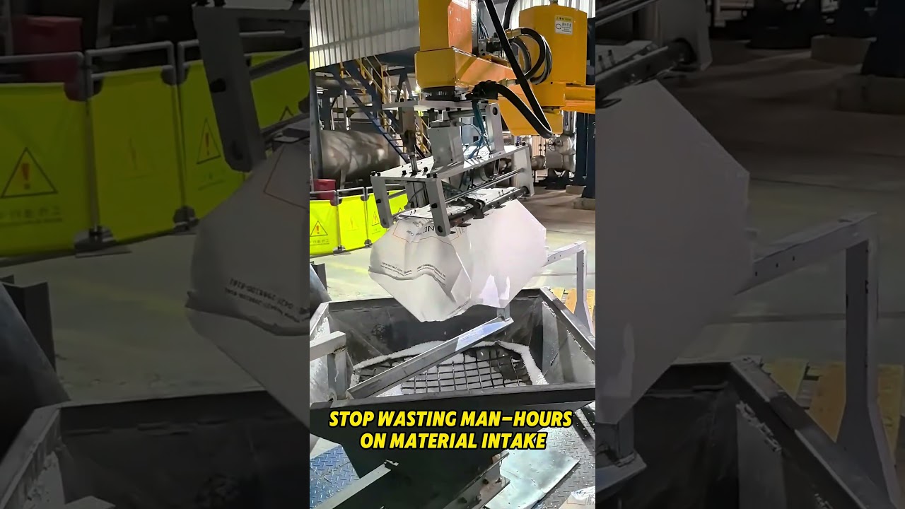 Depalletizing &Feeding😎 #depalletizing #automation #robotics #palletizer #depalletizer #plastic