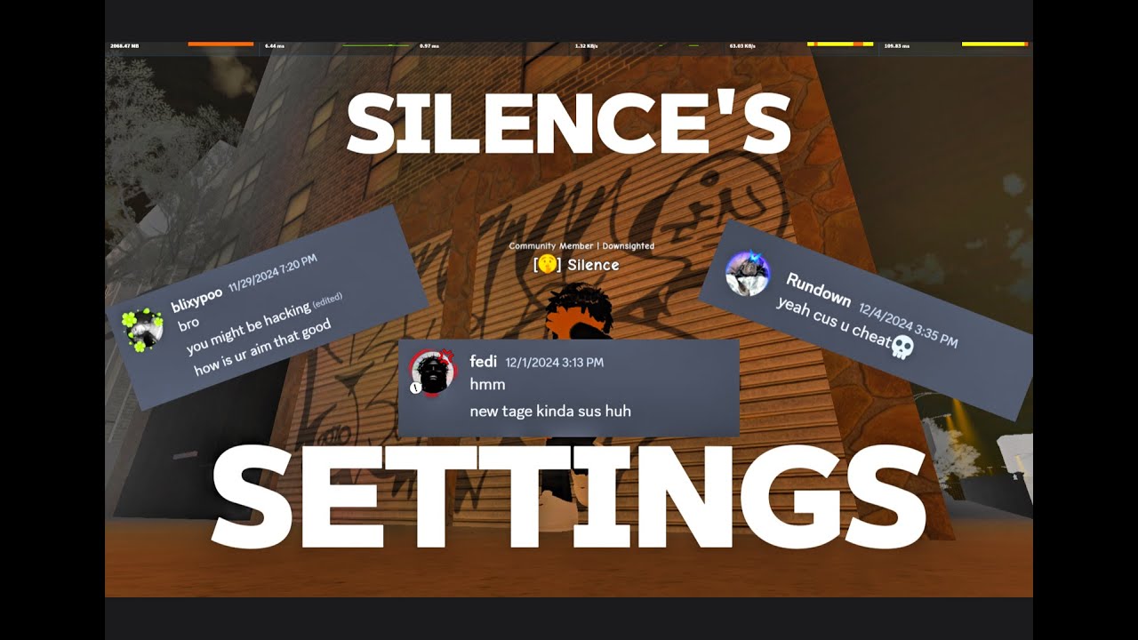 The Most Accused SB Player's Settings.. (THE BEST SETTINGS FOR SOUTH BRONX: THE TRENCHES)