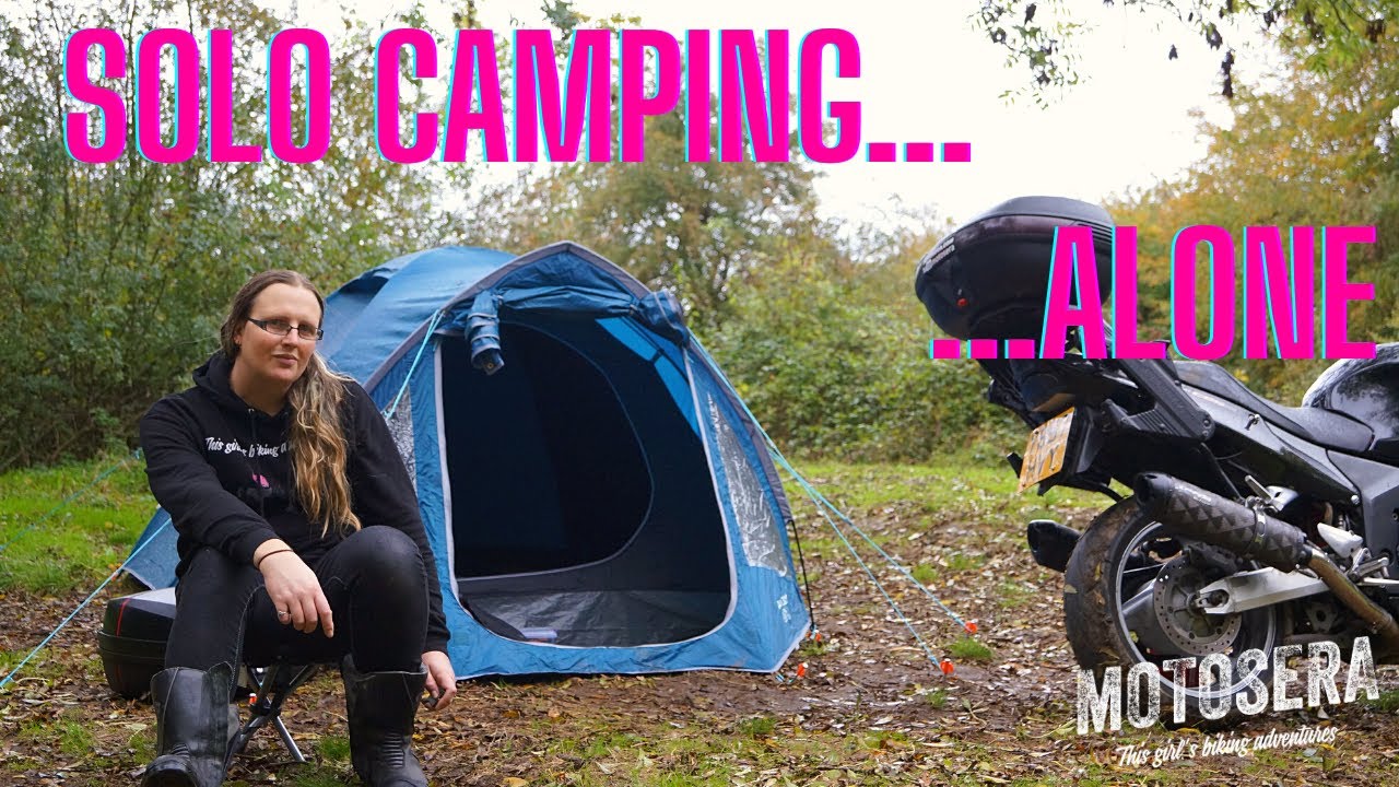 MY FIRST SOLO MOTORCYCLE CAMPING TRIP - Just me and my CBR1100XX Blackbird