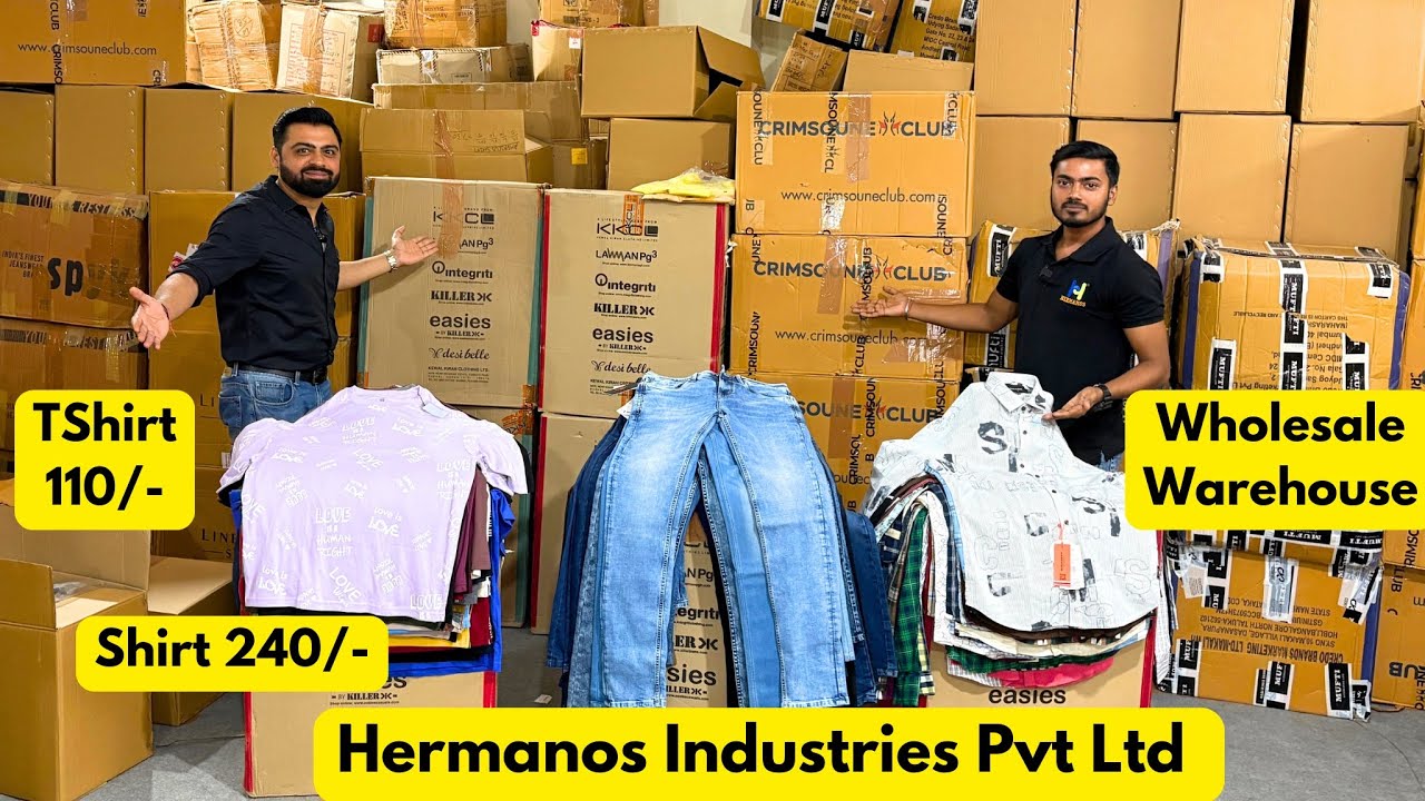 100% Original summer Clothes in Wholesale | Hermanos Wholesale Warehouse | Export Surplus TShirt 110