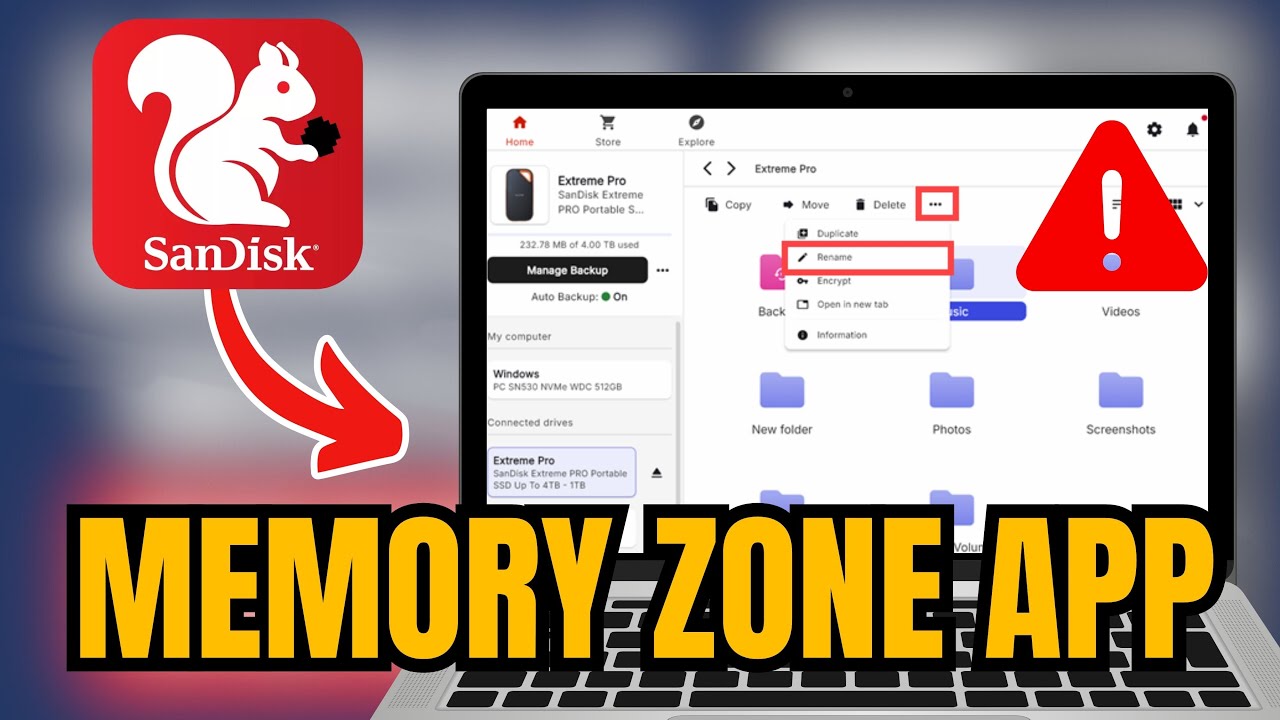 Как использовать приложение SanDisk Memory Zone