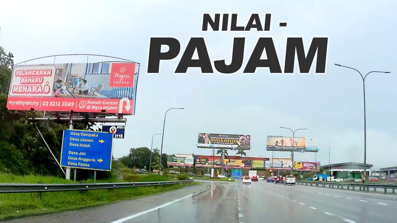PLUS - Persimpangan Southville City - Putra Mahkota - Persimpangan Nilai - Sungai Mahang - Pajam
