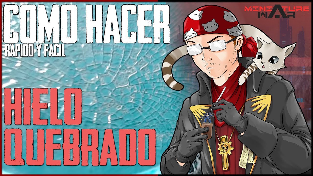 CÓMO HACER ❄️PEANAS DE HIELO QUEBRADO