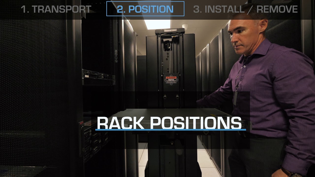 Data Center Lifts - The 3 Essential Functions