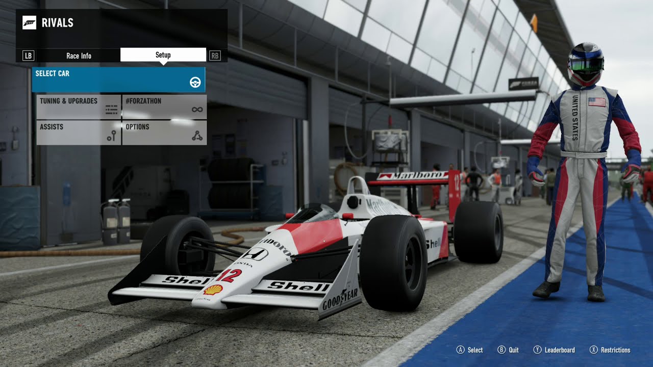 Forza Motorsport 7 Thrustmaster TMX Pro / T-150 FFB Wheel Settings on Xbox / Playstation