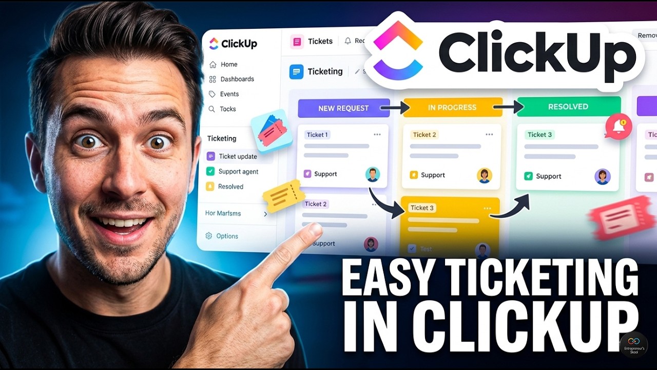 ClickUp Help Desk Ticketing System (Full Guide)