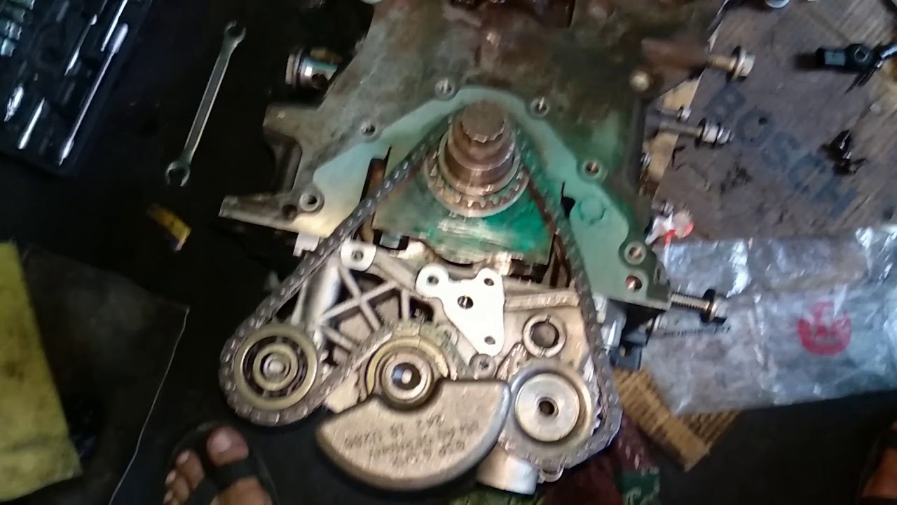 Volkswagen Polo crenk shaft balancer timing