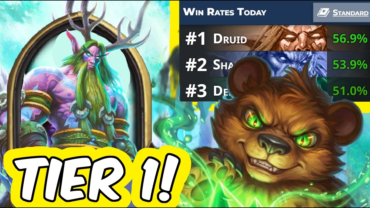 Pushing Legend with the #1 Deck! 🐻 (86% Treant Token Druid)