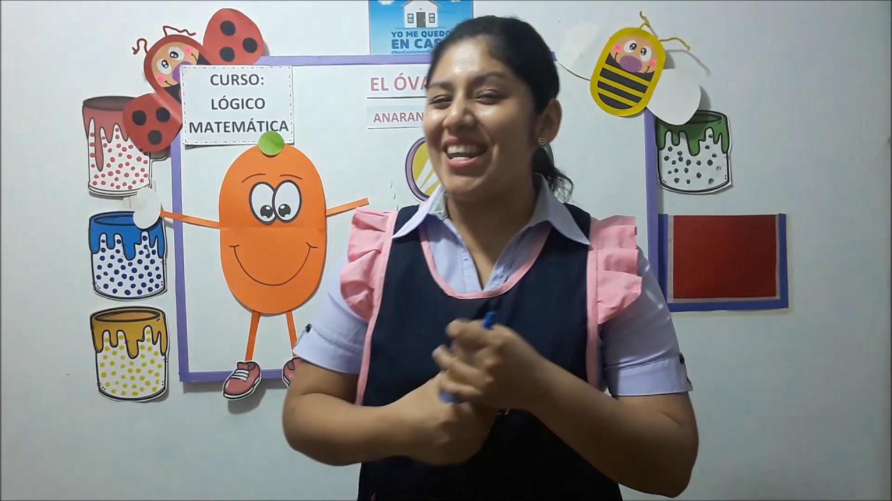 EL  ÓVALO, para niños de 3 años , nivel inicial