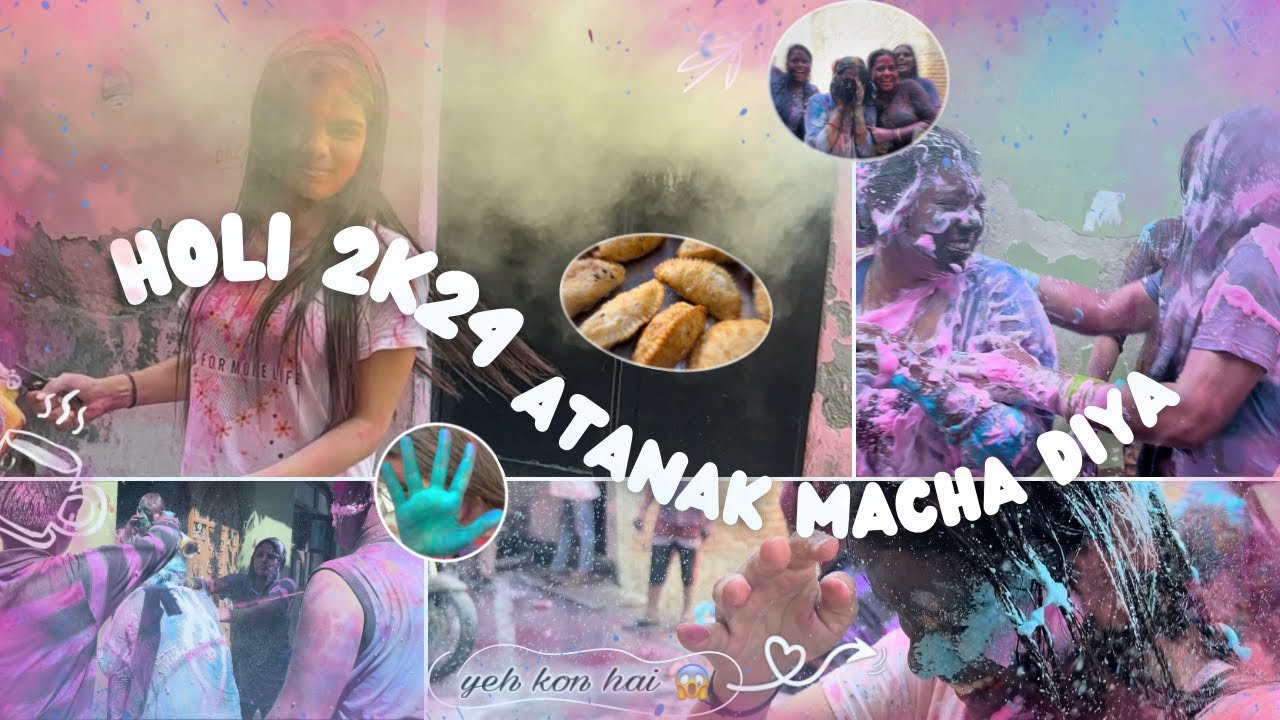Holi 2k24 🌈🔥 || itni gandi tarah se holi hai kisi ko nahi chora in sab ladko ne 😱❤️