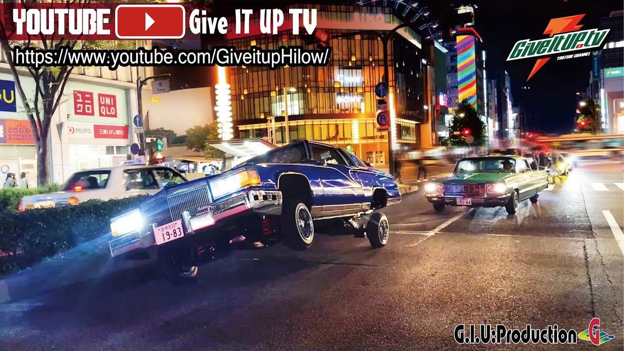 Street Night D4SKE Cruisin down the street in LOWRIDER #2 ローライダー
