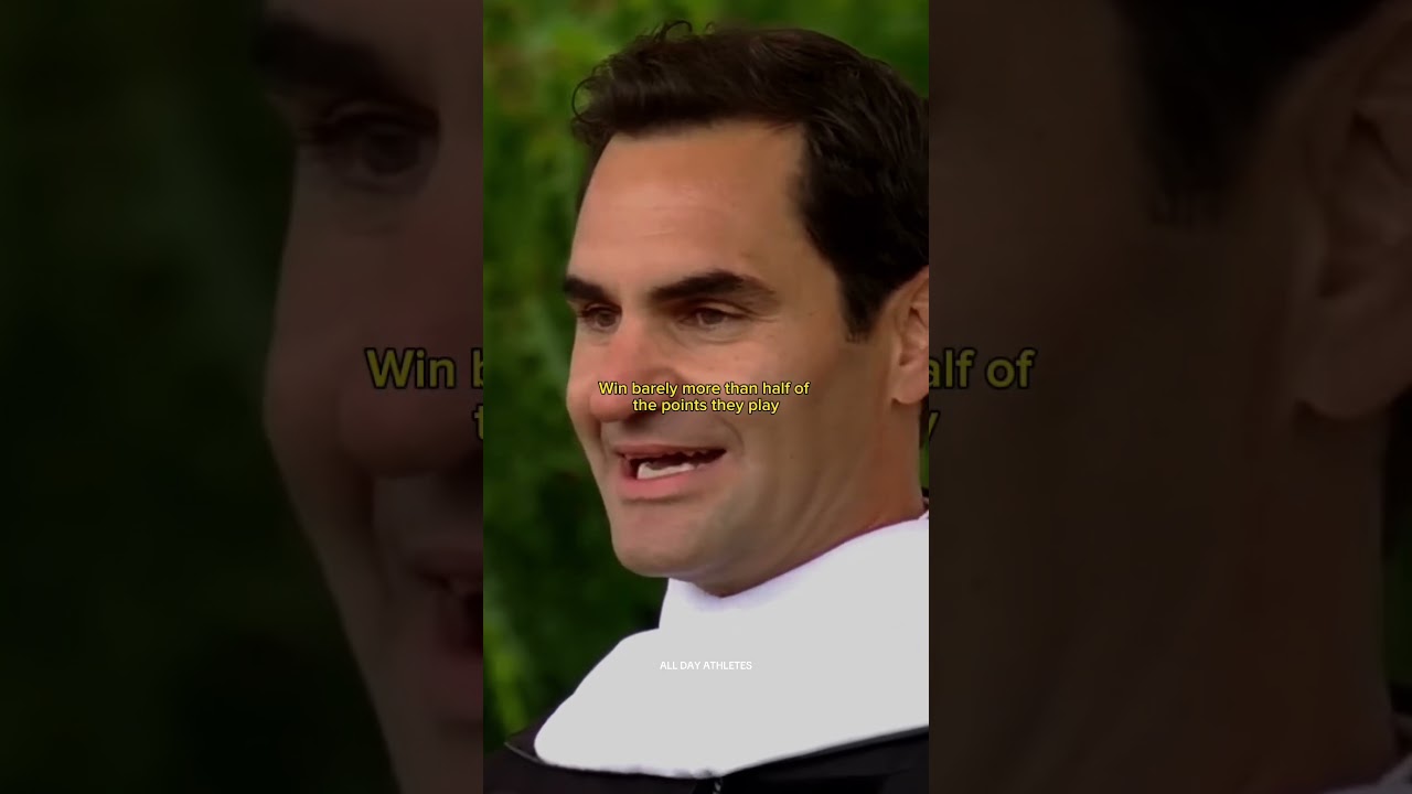 Roger Federer&rsquo;s Most Important Advice Ever: How to Fail. #shorts