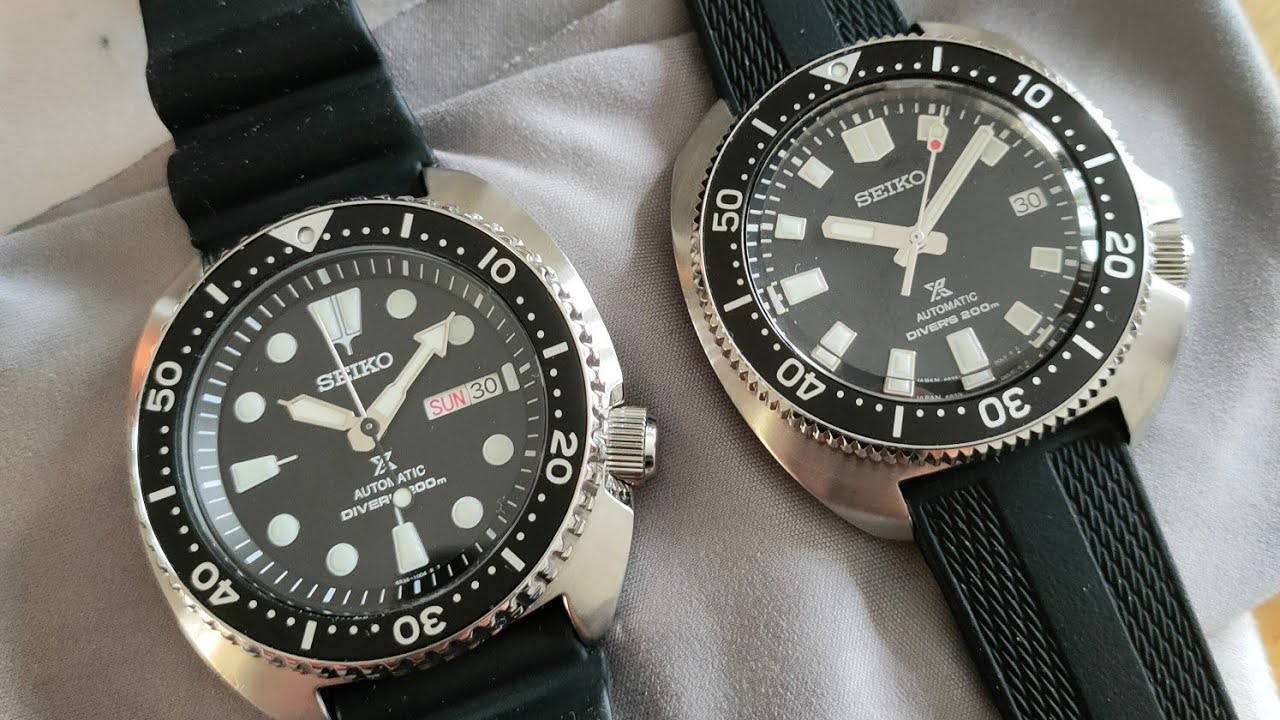 Seiko Head To Head. Captain Willard SPB151 VS Turtle SRPE93K1.