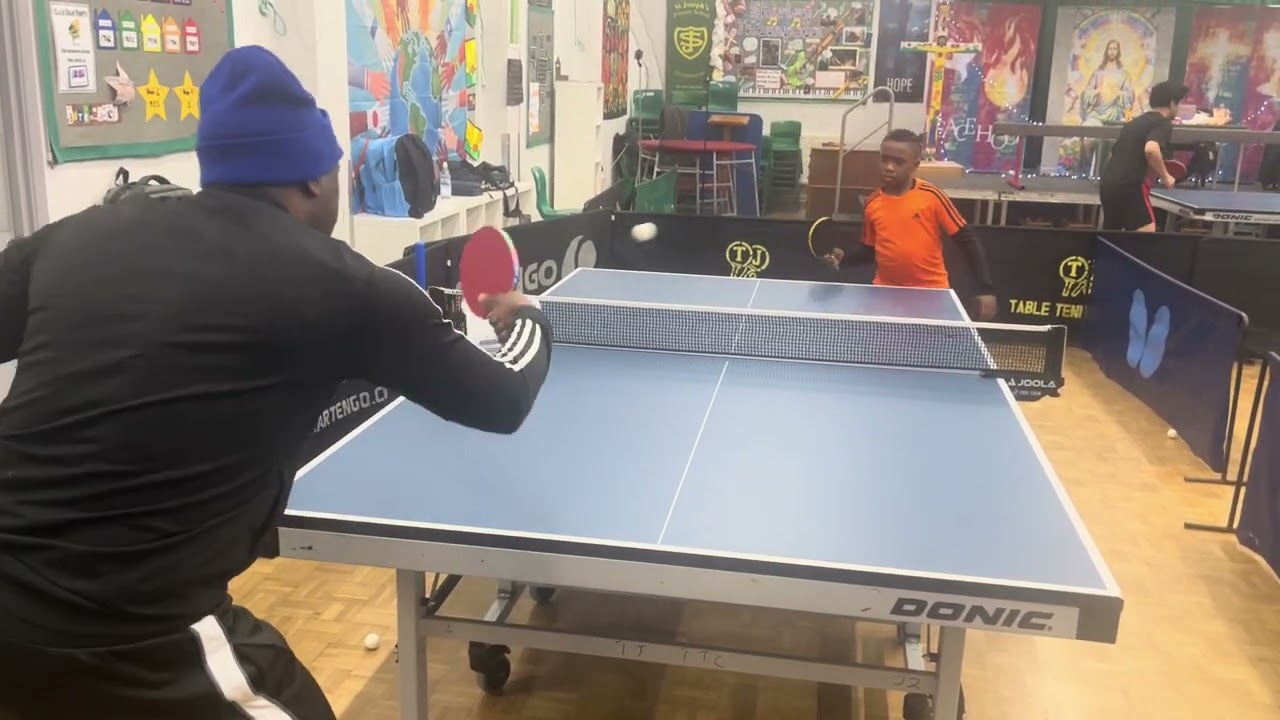 #Joshua Freeman Highlights. #Table Tennis training 20 Feb. 2026. 