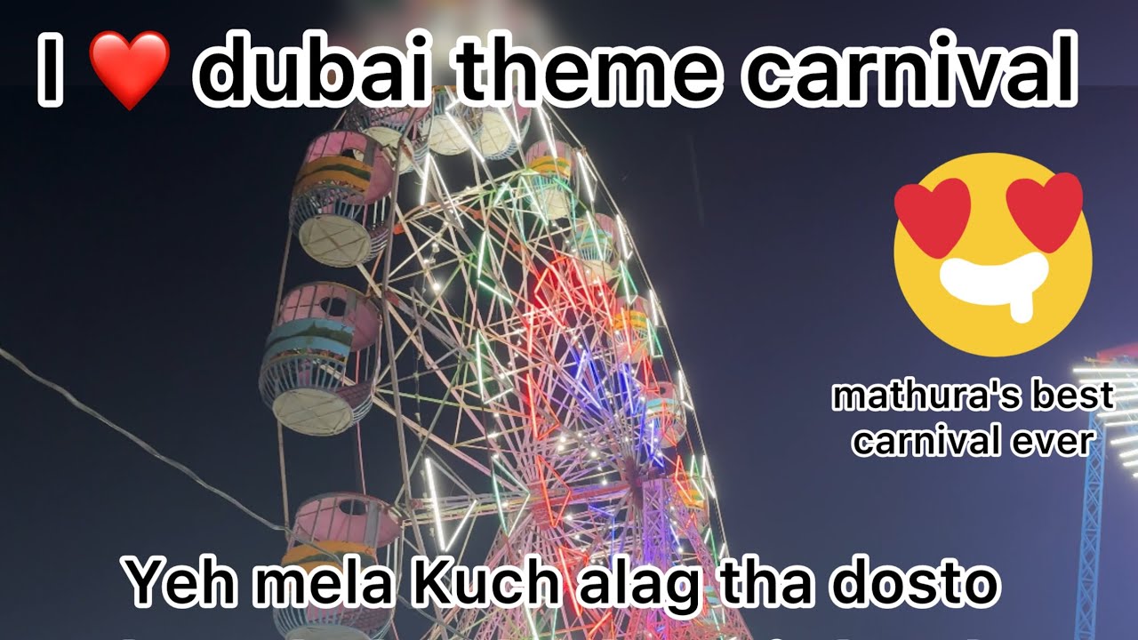 Mathura main dekhne ko mila dubai wala mela 😍