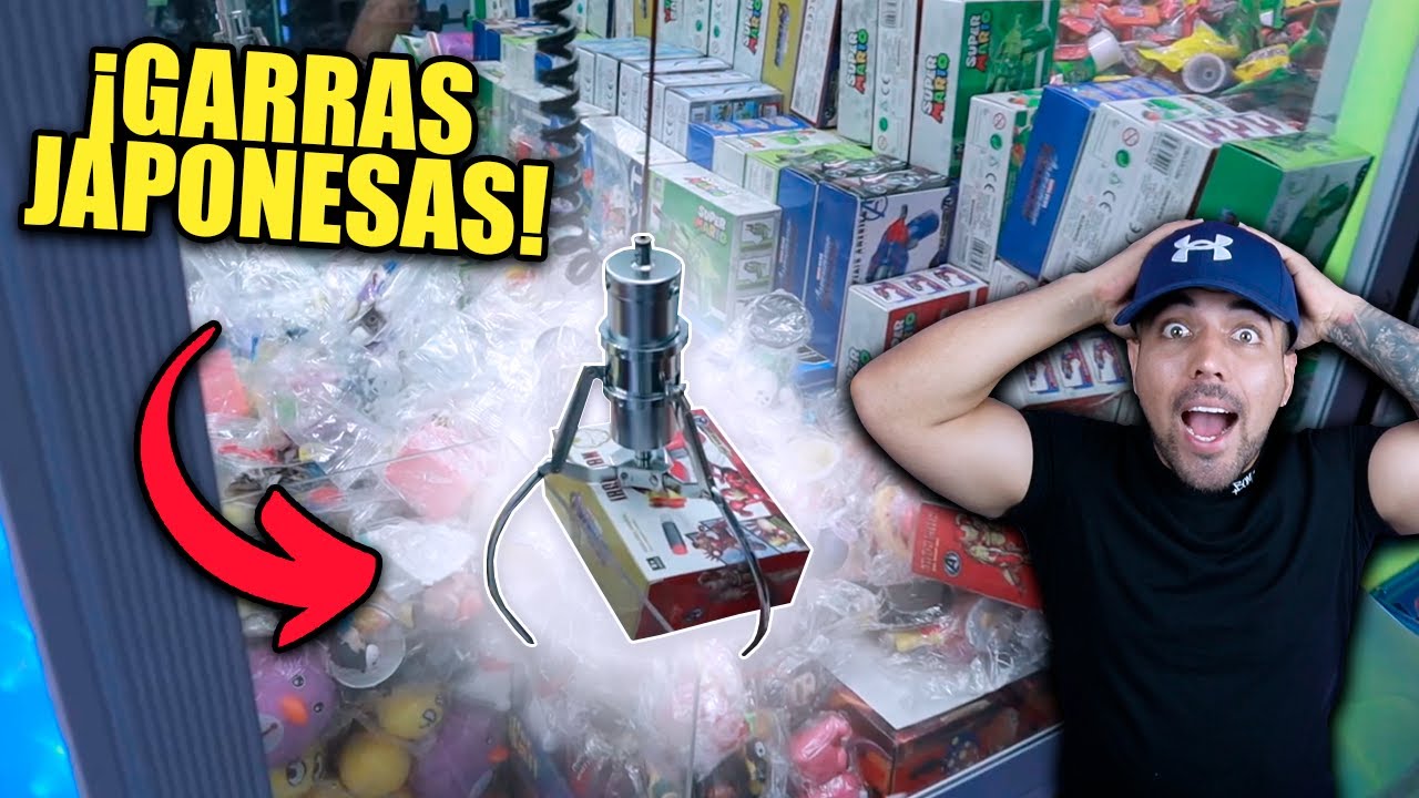 JUGANDO MÁQUINAS DE GARRA JAPONESAS EN CDMX 😱