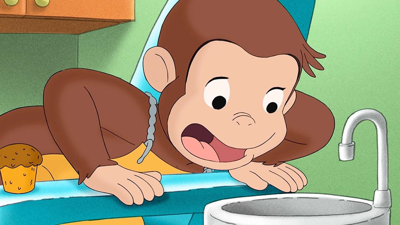 ジョージ、歯を磨く 🐵 おさるのジョージ