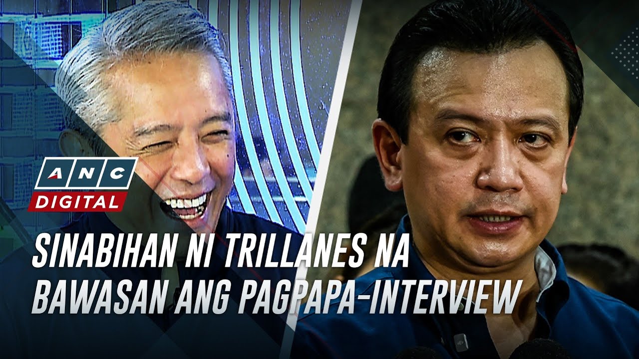 ICYMI: In interview, Remulla answers Trillanes telling him to 'reduce interviews' | ANC