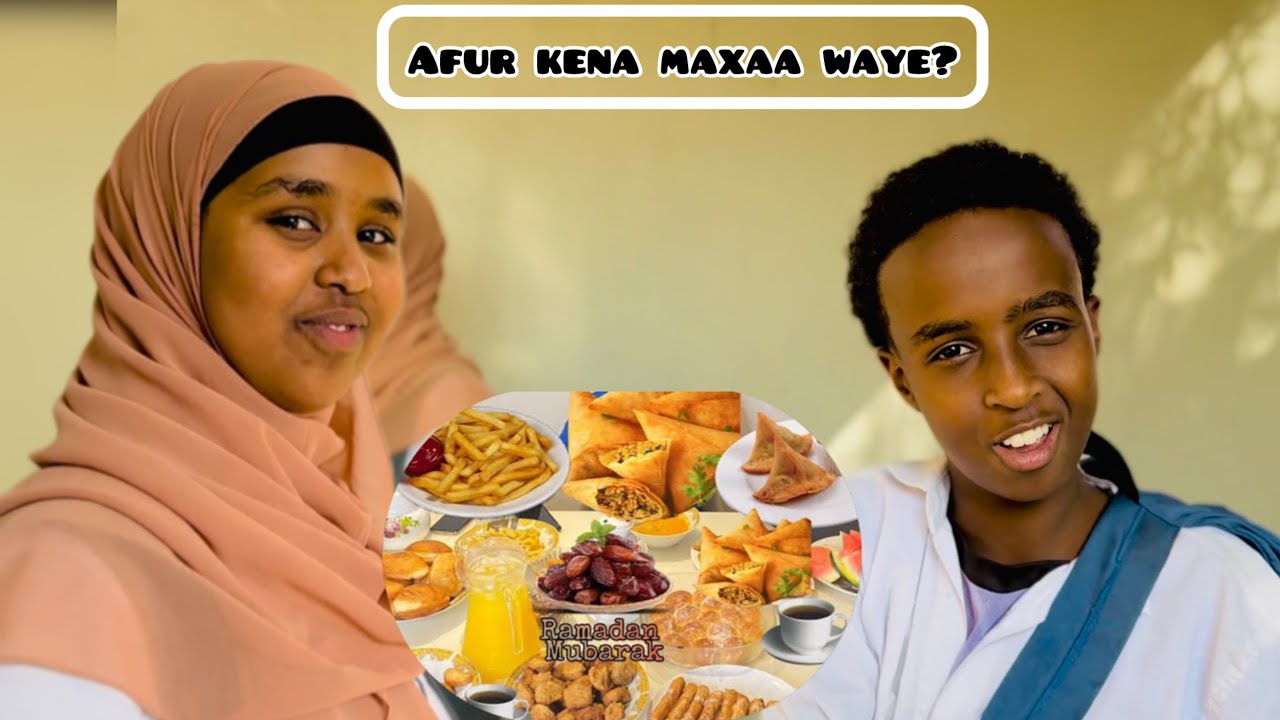 MALINTA4 EE RAMADANKA MAXAN SAMEYNAY AFURKENA?🤔