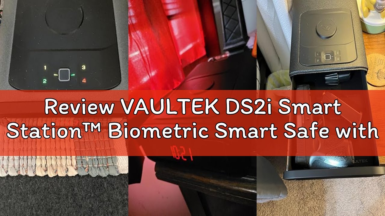 Review VAULTEK DS2i Smart Station&trade; Biometric Smart Safe with Built-in Wireless Phone Charger + Auto