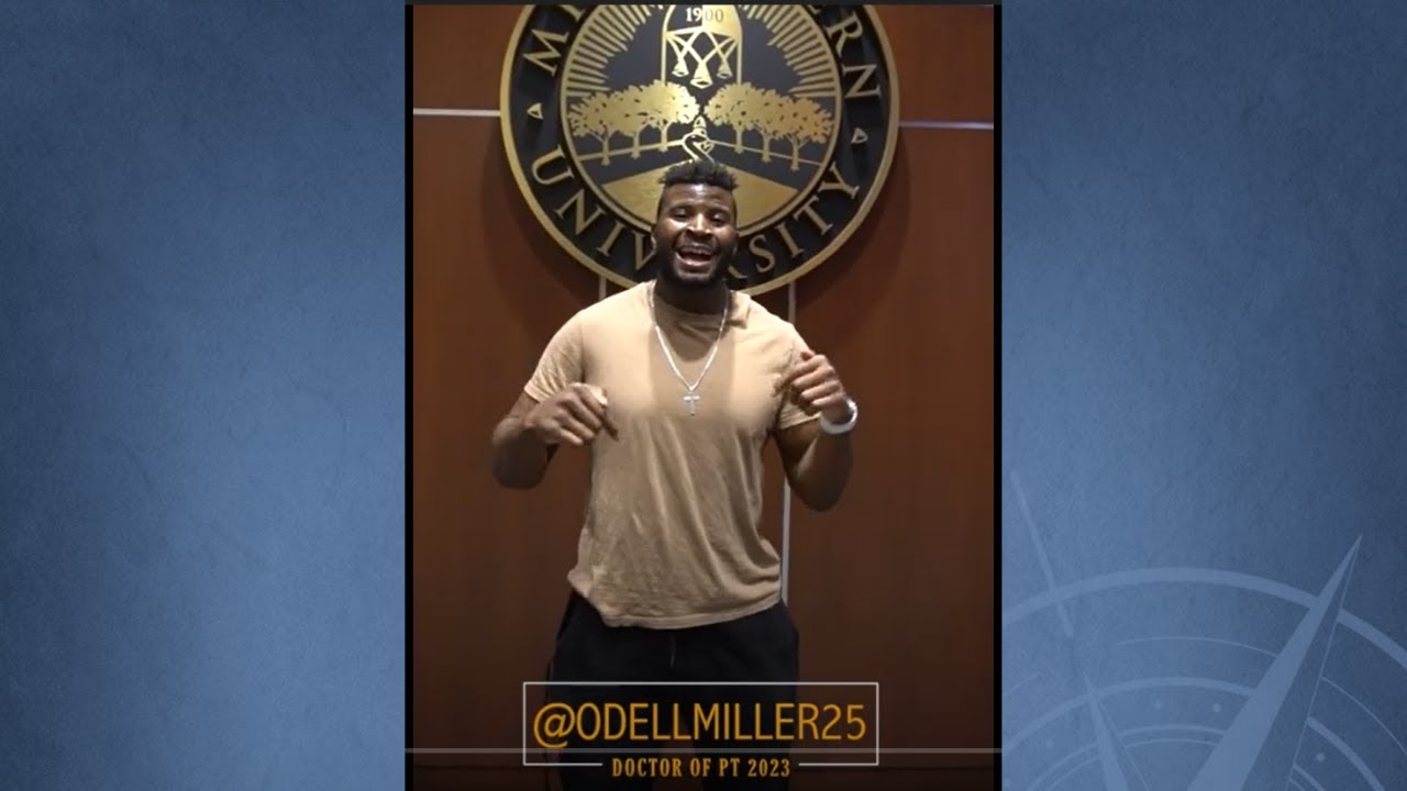 A Day in the Life of Doctor of Physical Therapy Student Odell Miller