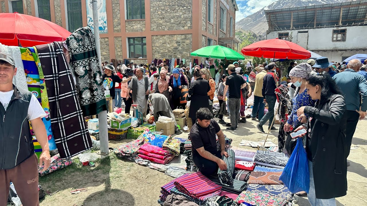 DRIVING TAJIKISTAN: KHOROG MARKET AND AFGHAN BAZAAR