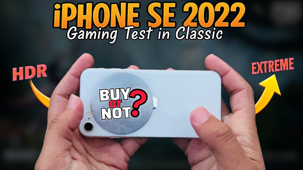 Тест производительности iPhone SE 2022 в играх с HDR+ и 60 кадрами в секунду в 2026 году | Тест P...