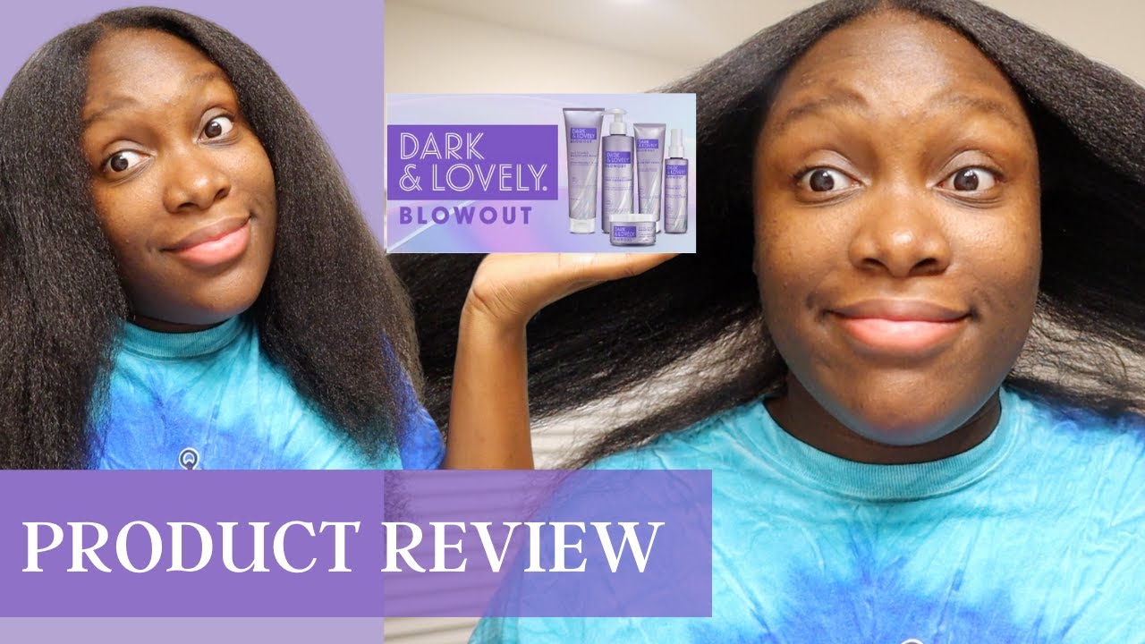 My First Blowout! | DARK & LOVELY BLOWOUT REVIEW