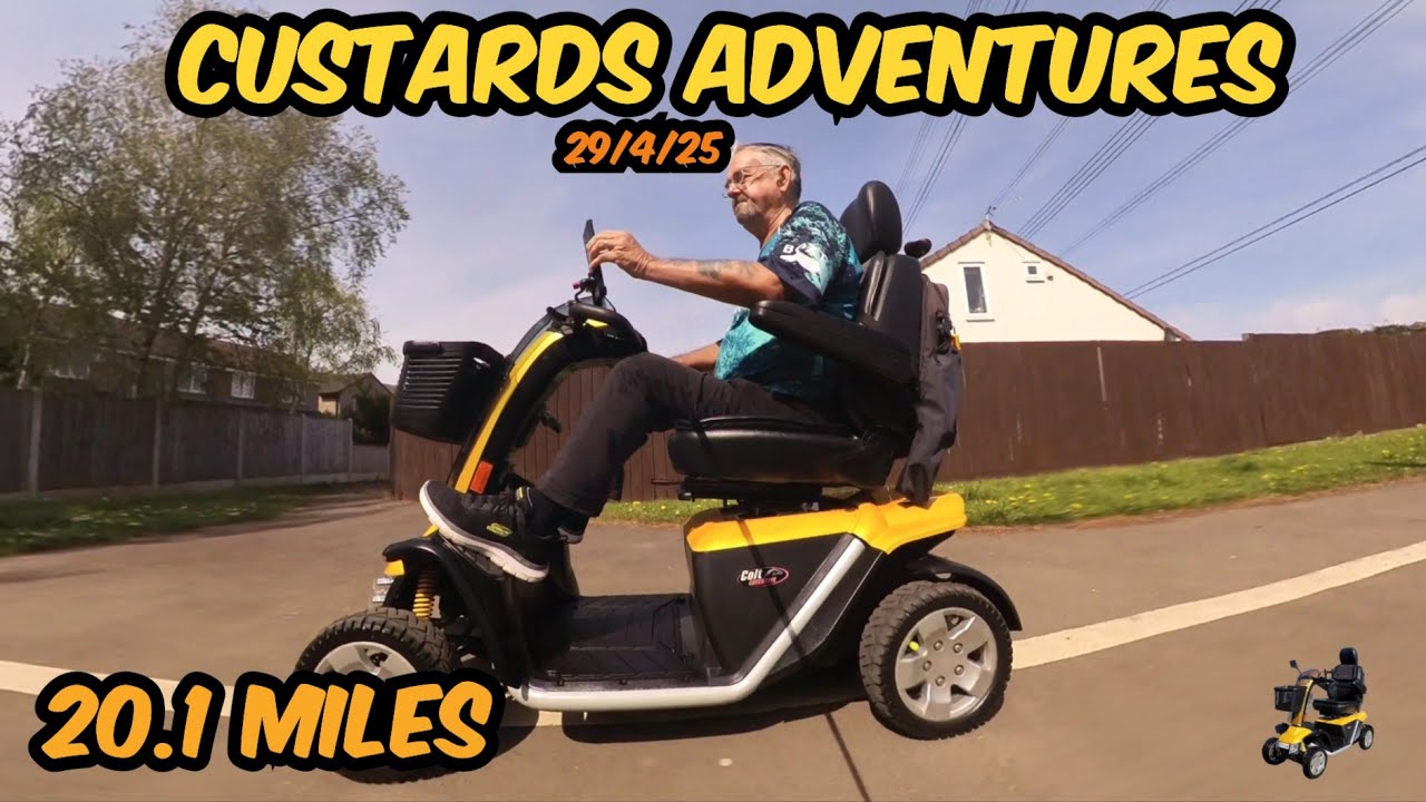 20.1 Miles on a Mobility Scooter // Dji Mini 4 Pro Drone Footage