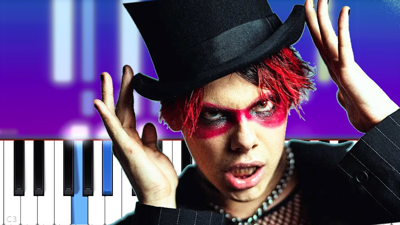 YungBlud - The Freak Show (Piano Tutorial)