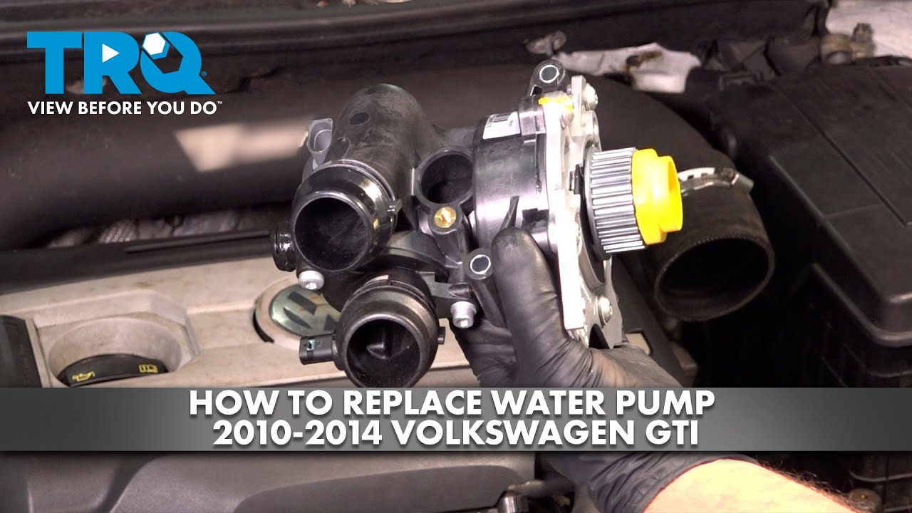 How to Replace Water Pump 2010-2014 Volkswagen GTI