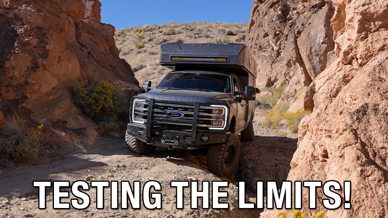 Testing the Limits of our Full Size Truck Campers