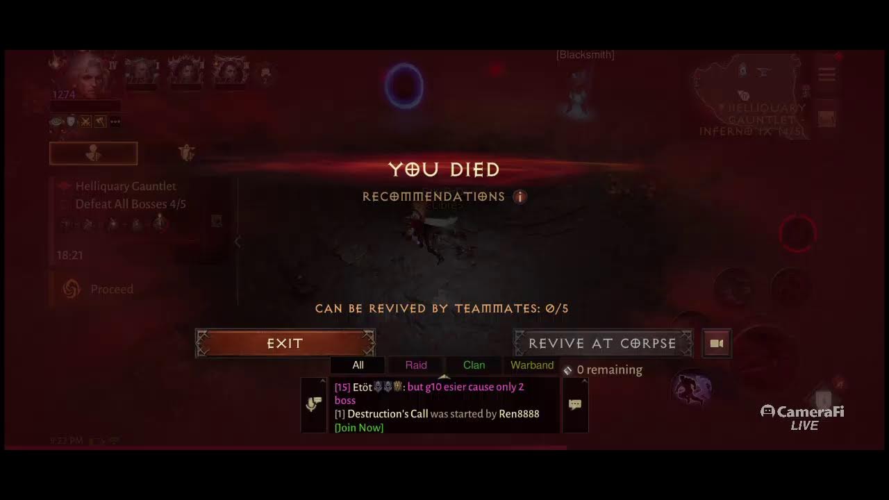 KaPudge Tv's broadcast 21 Diablo Immortal