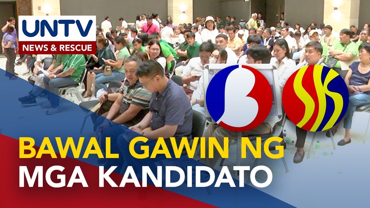 ALAMIN: Mga bawal gawin ng mga naghain na ng kandidatura para sa 2023 BSKE
