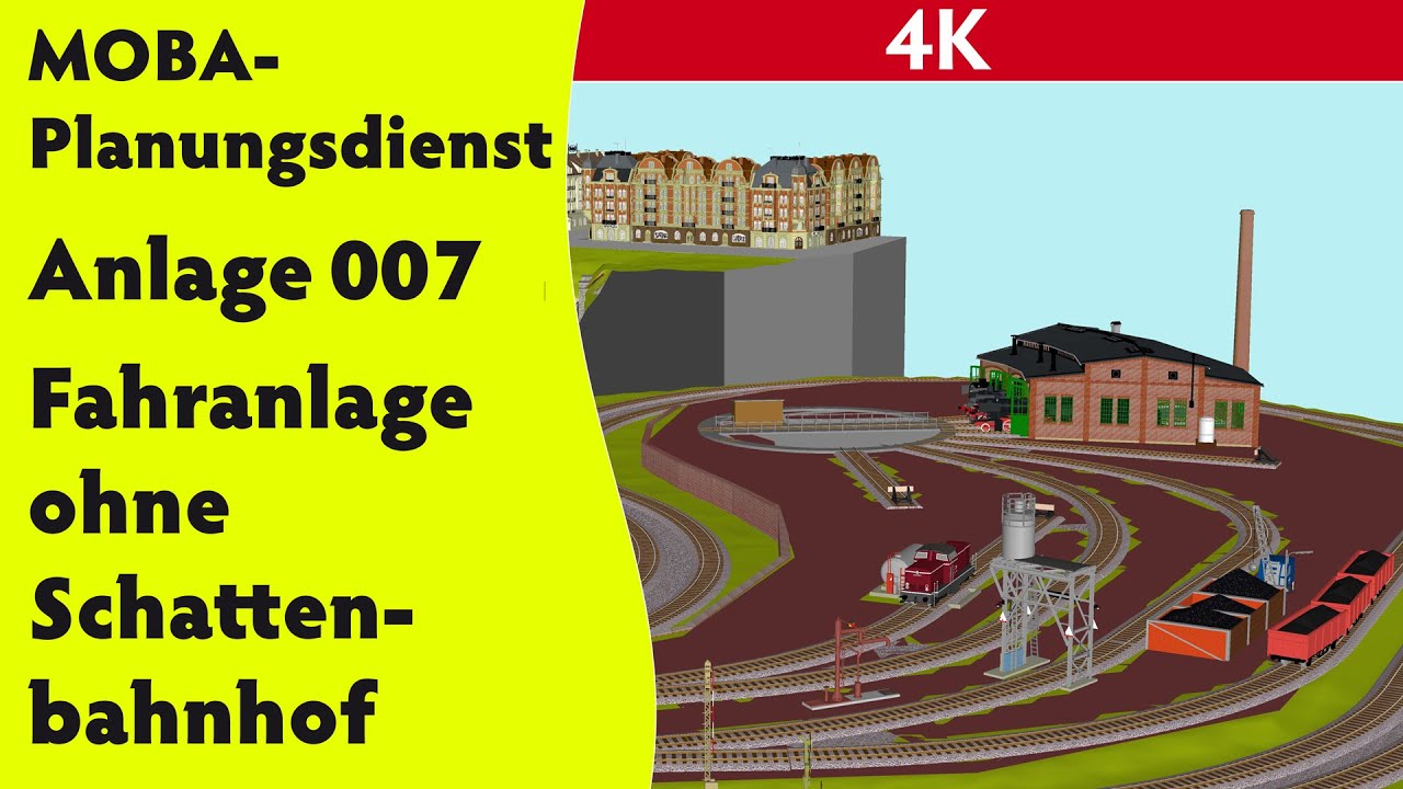 4K - Thorstens MOBA-Planungsdienst Anlage 007 &ndash; Fahranlage ohne Schattenbahnhof