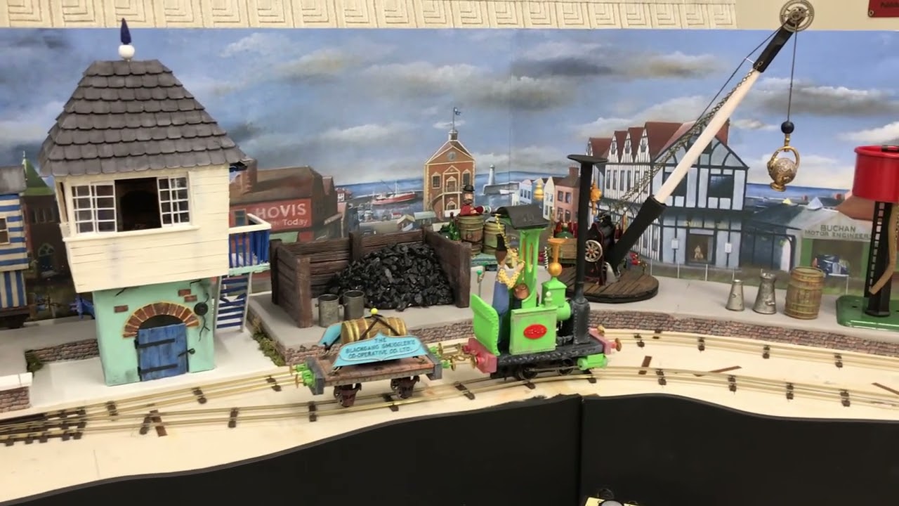 Rowland Emett Inspired Model Railway, Gn15 Scale