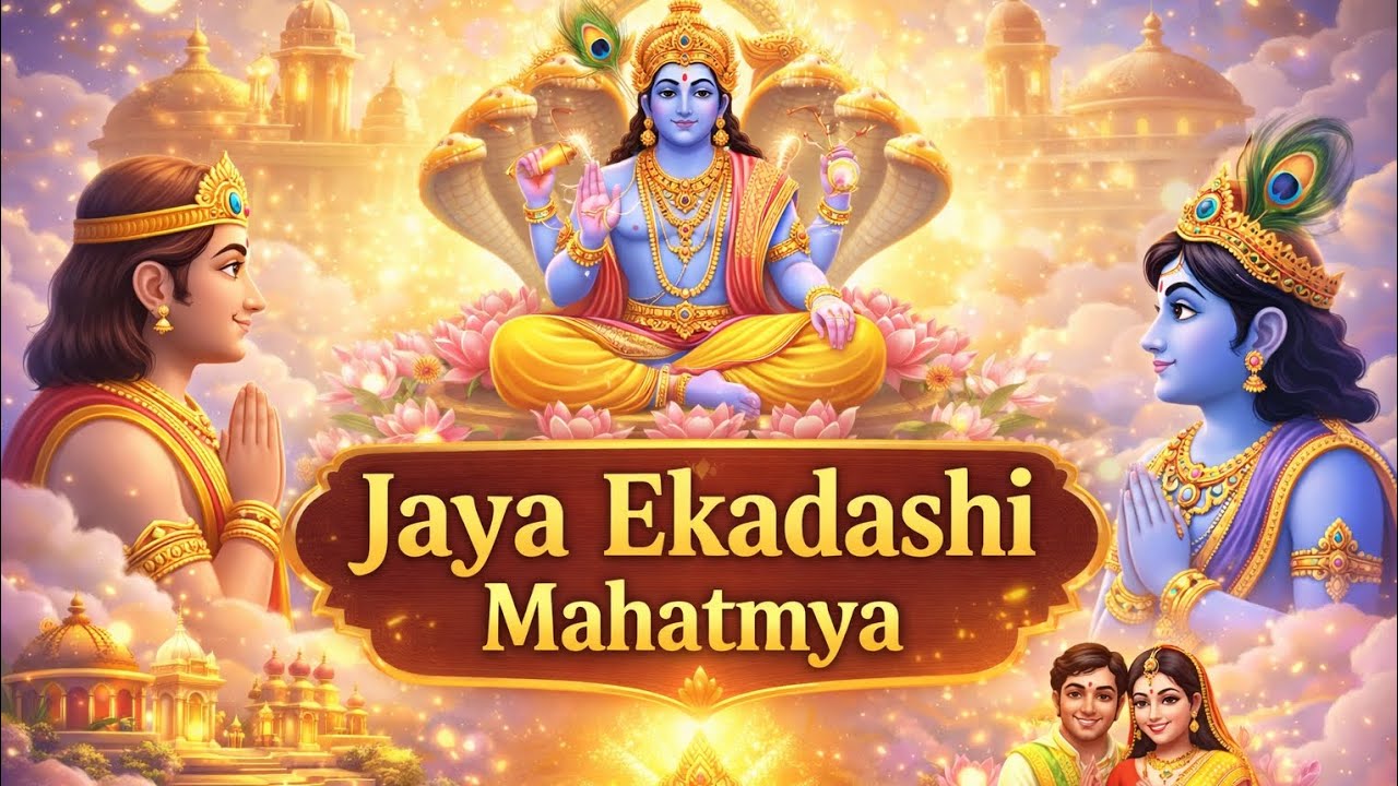  जया एकादशी महात्म्य | पिशाच योनि से मुक्ति देने वाला व्रत | | इस व्रत से मिटते हैं सभी पाप