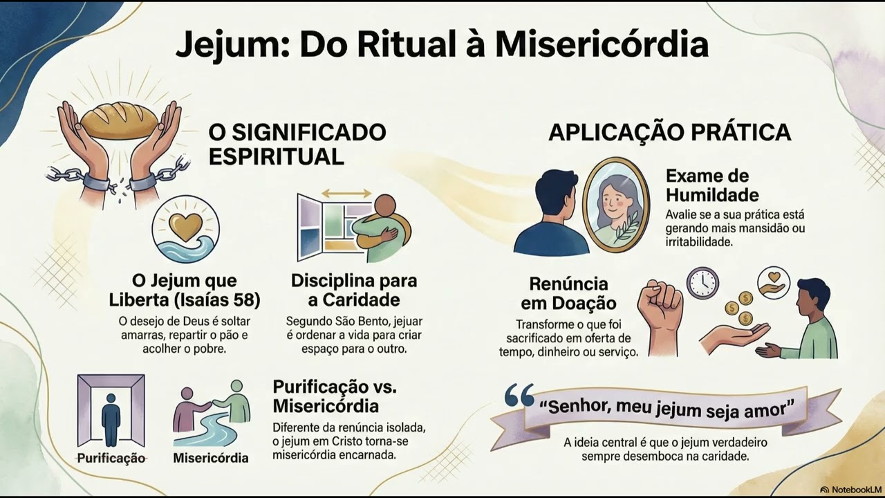 Evangelho do dia 24 de fevereiro de 2026 - Sentido Transformador do Jejum