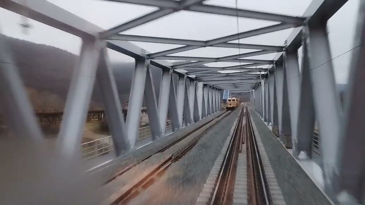 IR 76 (ramură la tren 75) - Ilia - Deva varianta nouă între Bretea Mureșană și Vețel (12 Dec  2025)