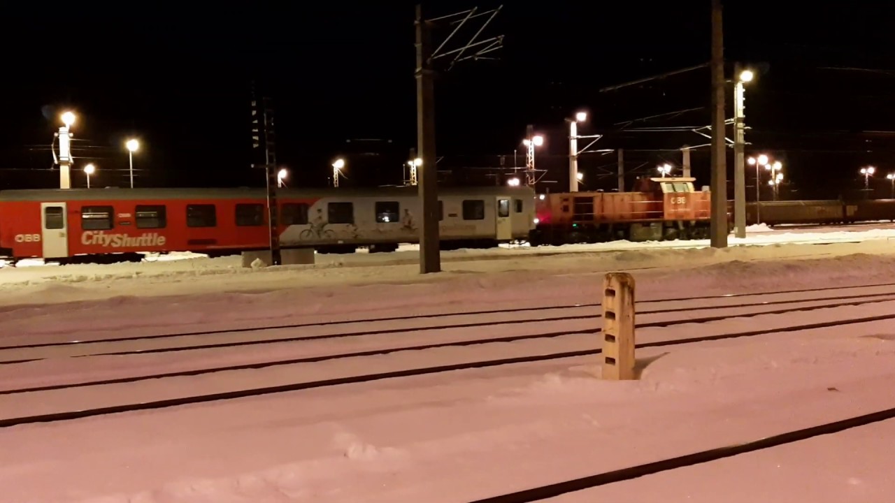 Das Verschieben des Rex 3913 in Selzthal