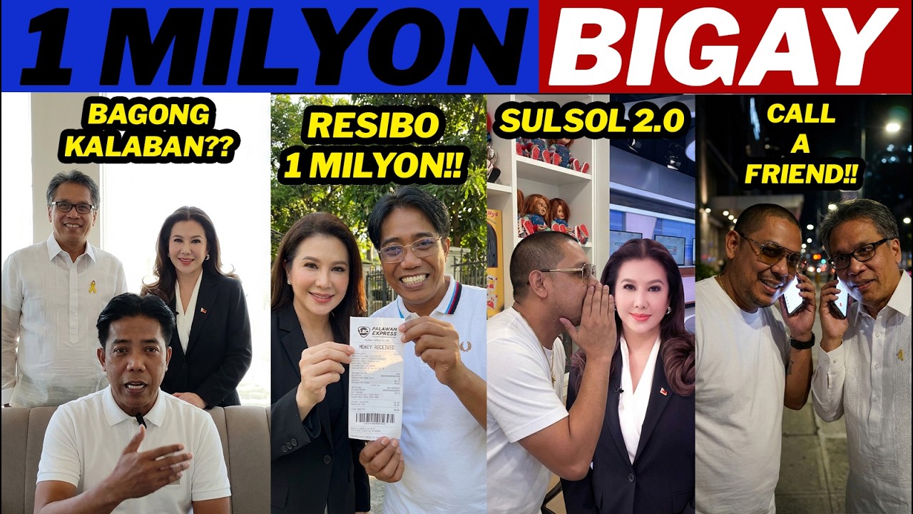 MILYON ni Francis Leo Binigay Kay Korina Sanchez!! MG Interview kay Senator Mar Roxas at Korina!!