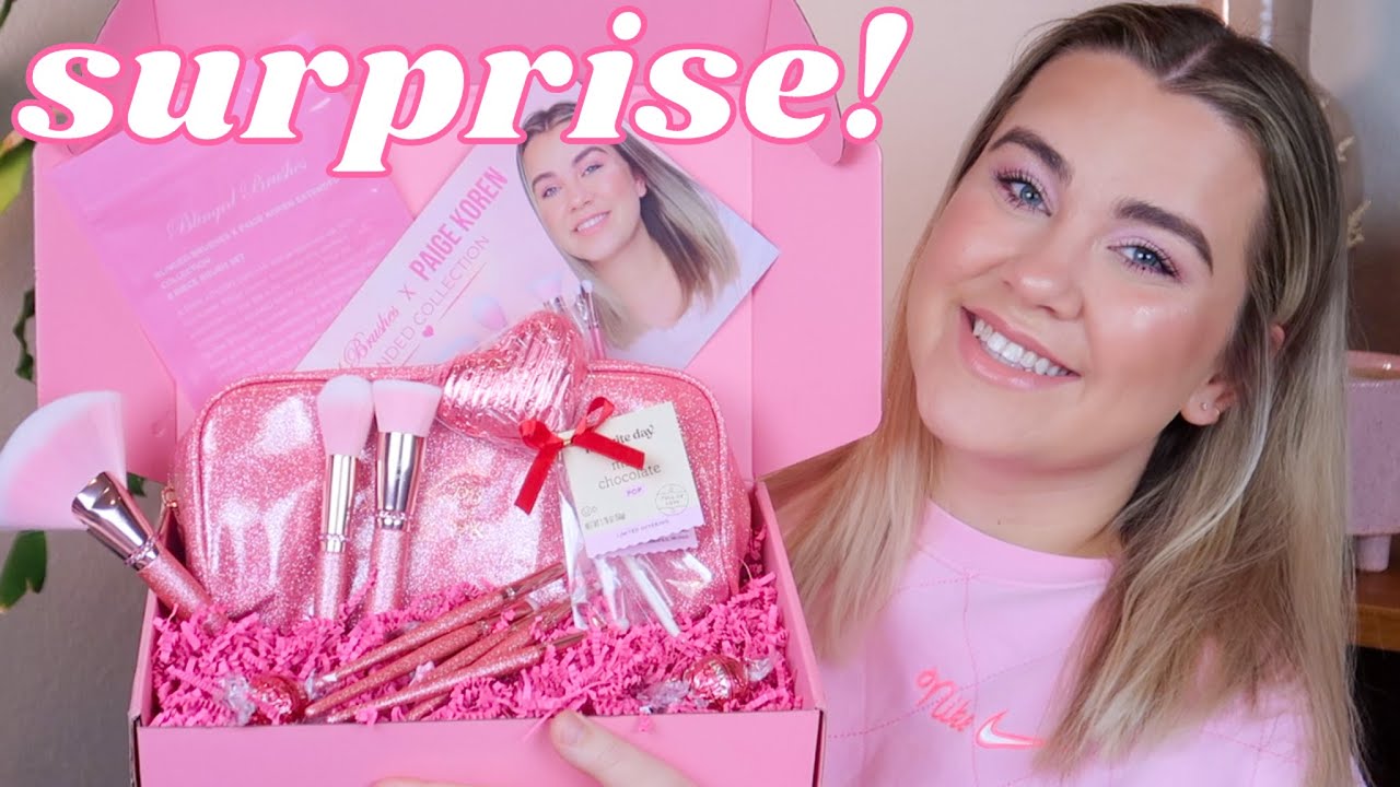 MY NEW COLLAB! BLINGED BRUSHES X PK *extended collection* ✨💖