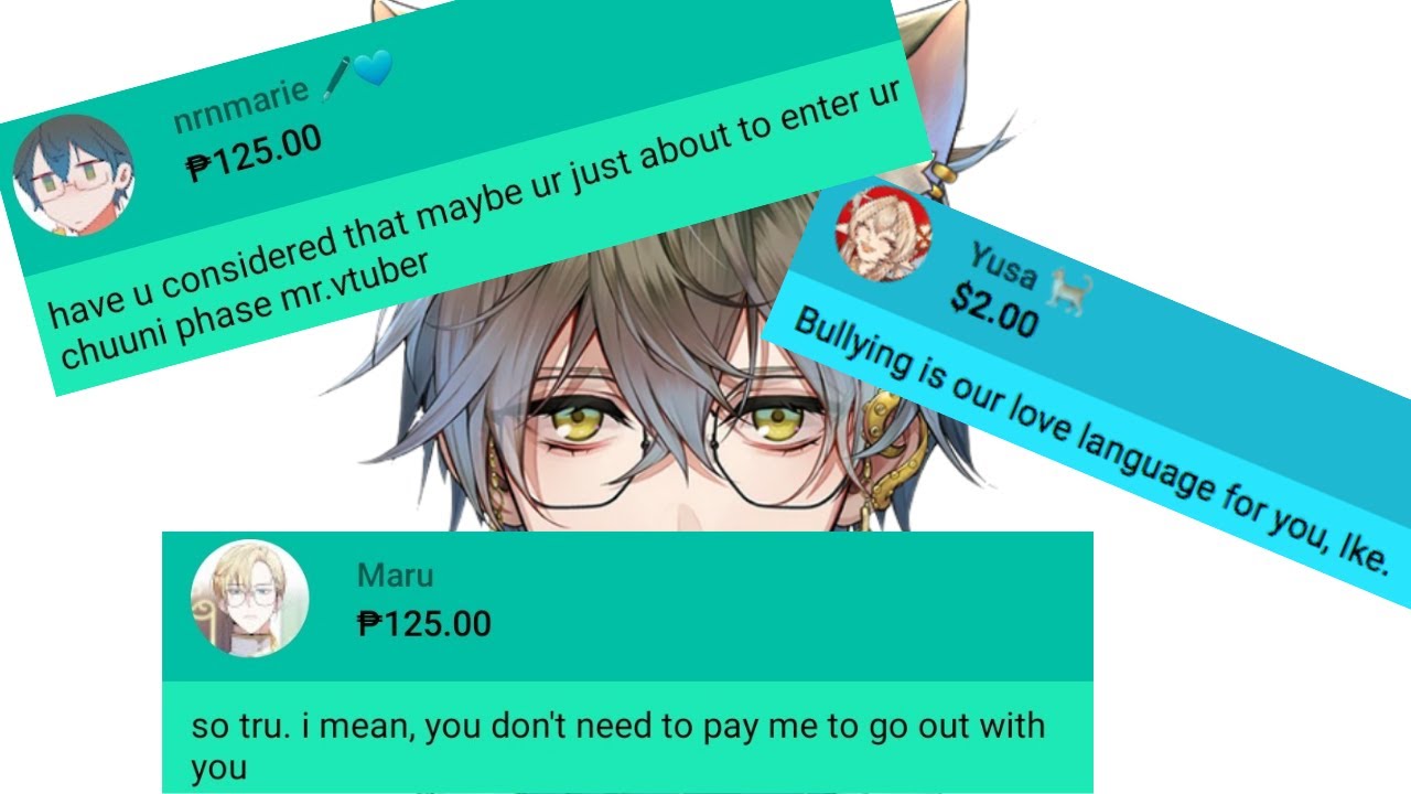 Ike gets bullied and hit on by superchats