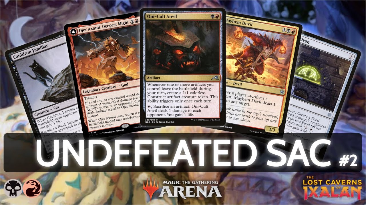 ⚫🔴 Rakdos Sacrifice, 100% Win Rate, part 2 | MTG Arena | Explorer | BO3 |The Lost Caverns of Ixalan