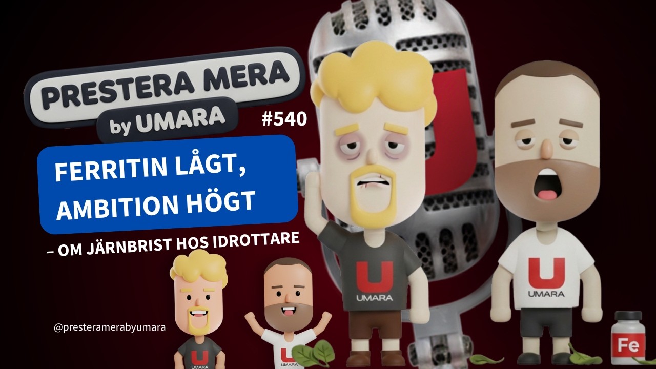 PRESTERA MERA 540 - Ferritin lågt, ambition högt – Om järnbrist hos idrottare