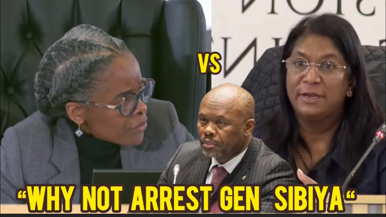 Commissioner Baloyi ask Andrea Johnson why not arrest Gen Sibiya selectively charge Khumalo & Mokwel