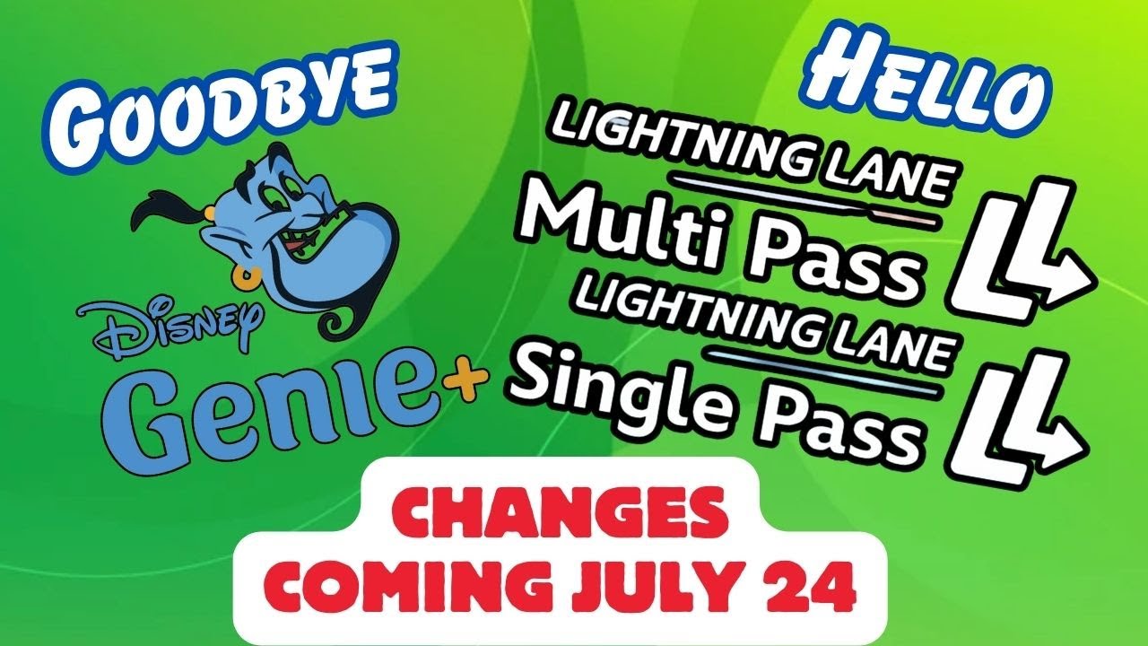 GENIE+ is GONE! Disney World’s New Lightning Lane System Starts July 24: What You Need to Know!